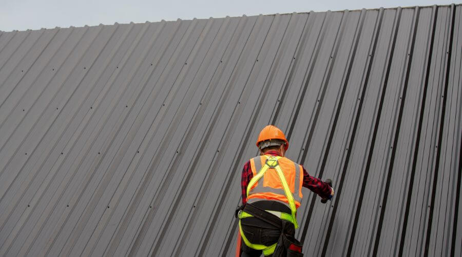 Professional metal roof installation in Lewellen, NE